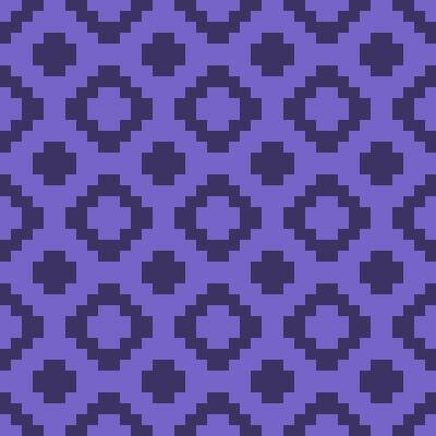 A knitting pattern with diagonal stripes.